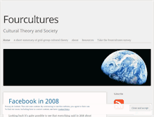 Tablet Screenshot of fourcultures.com